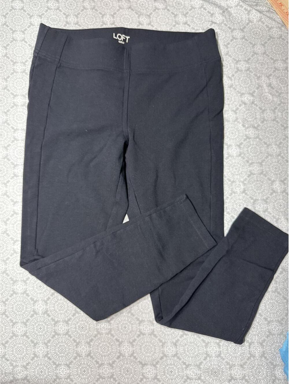 Loft outlet medium leggings in black